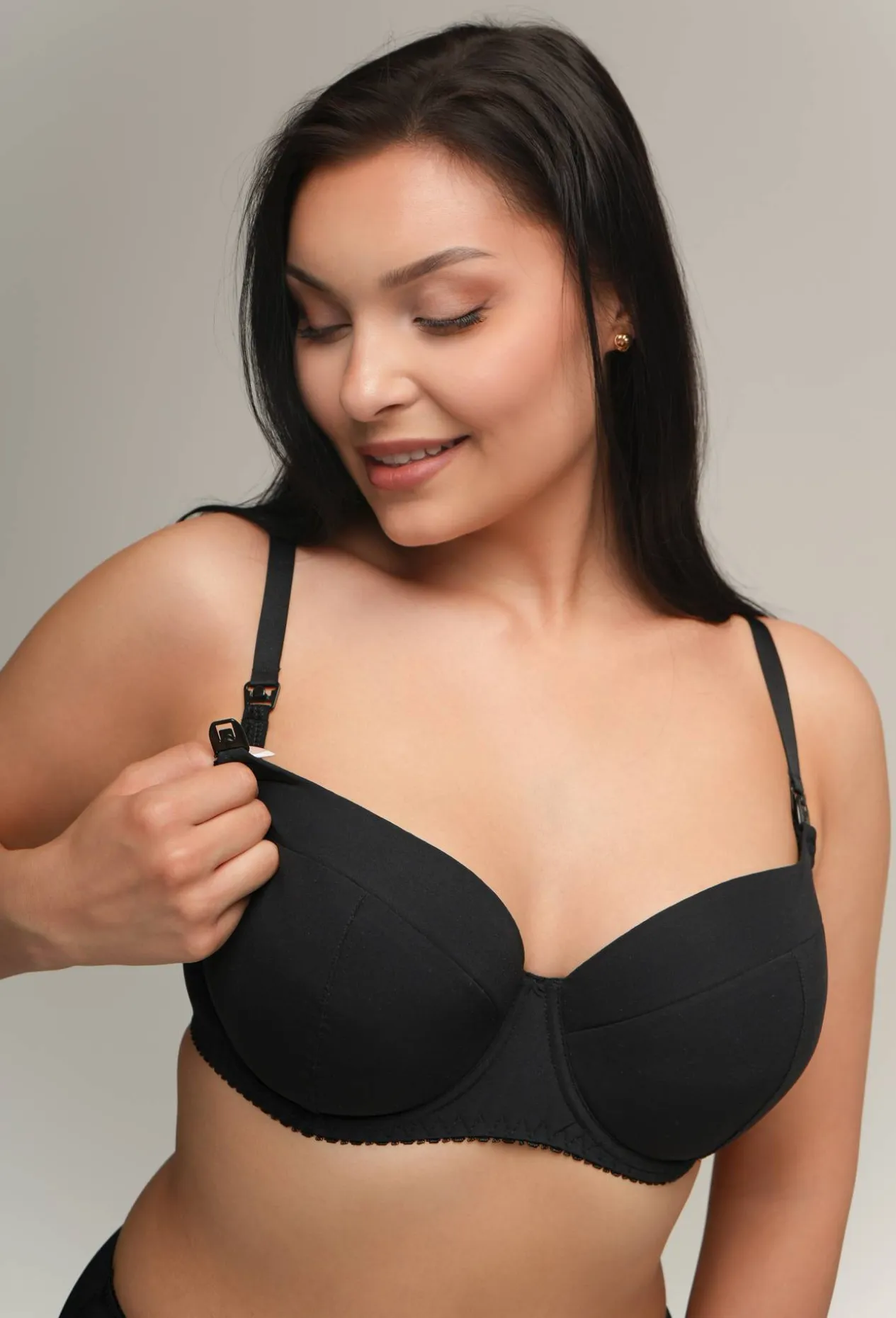 Biustonosz AV 2203 Full Cup Mama Black