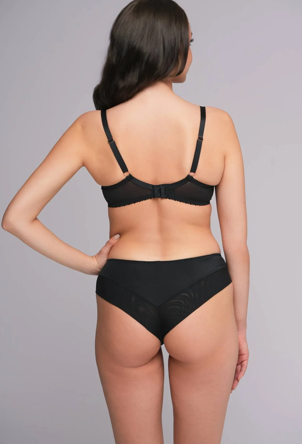 Biustonosz AV 2256 Half Cup Black
