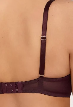 Biustonosz AV 2232 Push Up Chocolate Brown