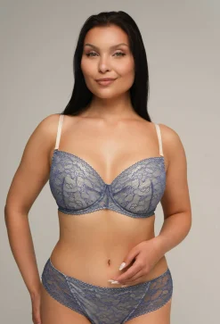 Biustonosz AV 2209 Push Up Navy Blue