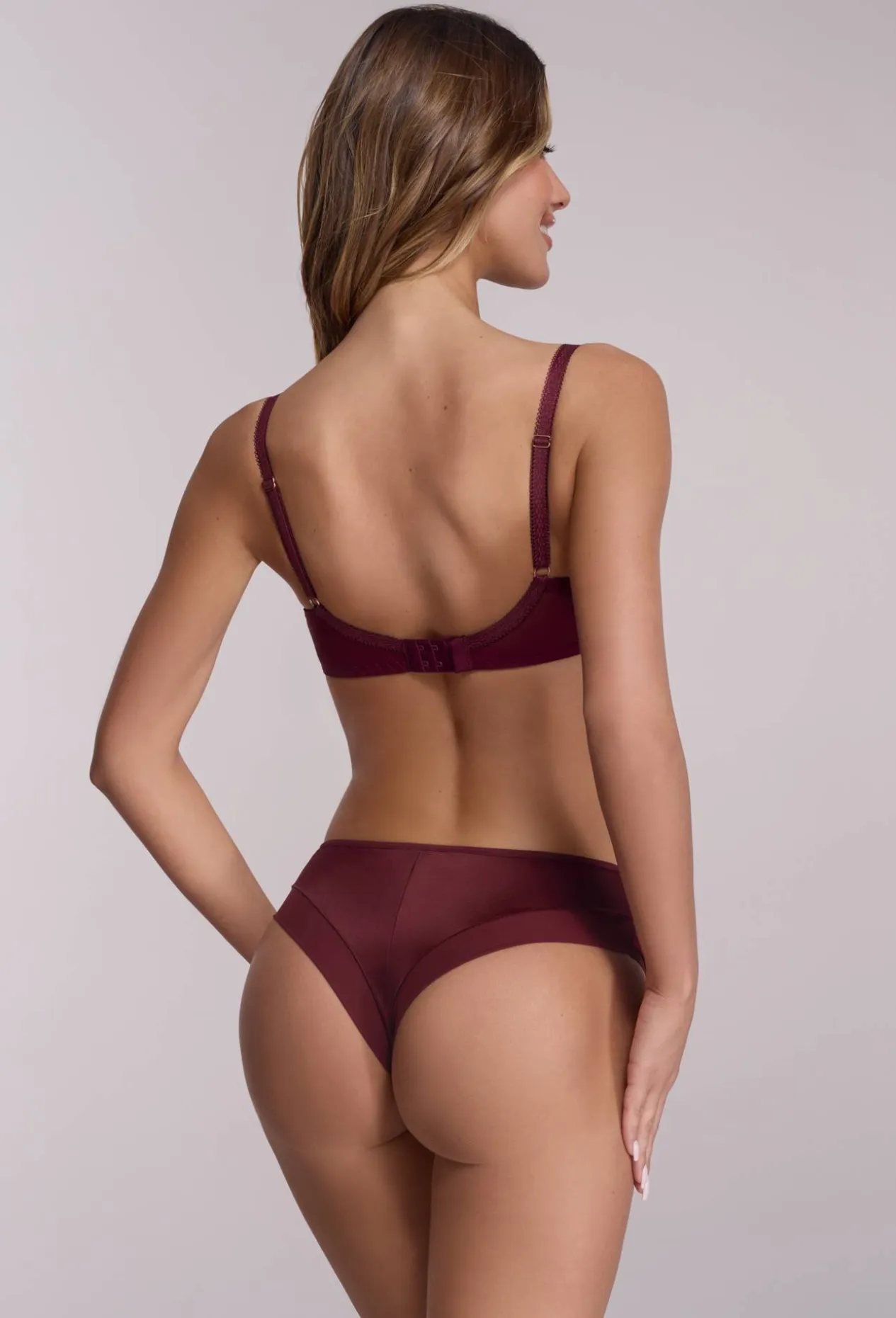 Biustonosz AV 2196 Semi Soft Wine