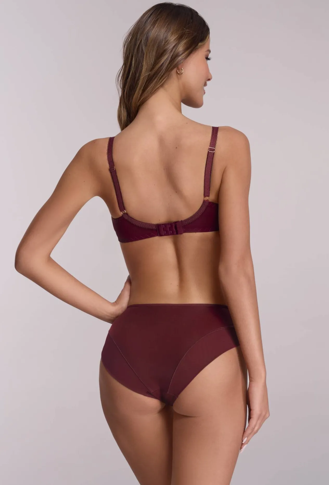 Biustonosz AV 2196 Semi Soft Wine