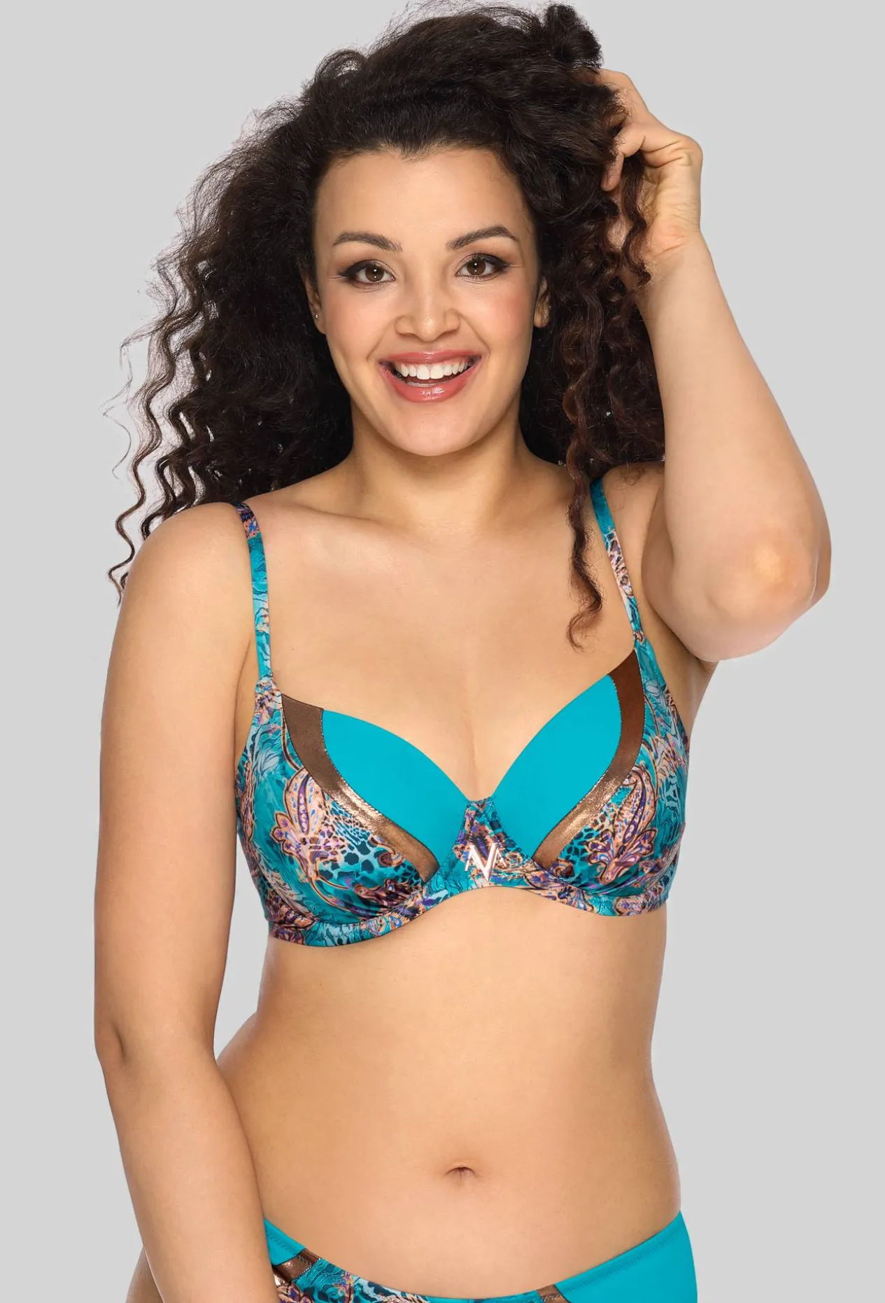 Biustonosz SK 142 Soft Turquoise