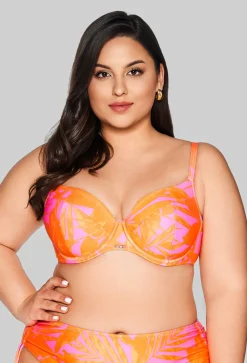 SK 214 Full Cup Tangerine Bra