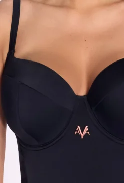 SKJ 70 Black one-piece swimsuit