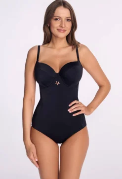 SKJ 70 Black one-piece swimsuit